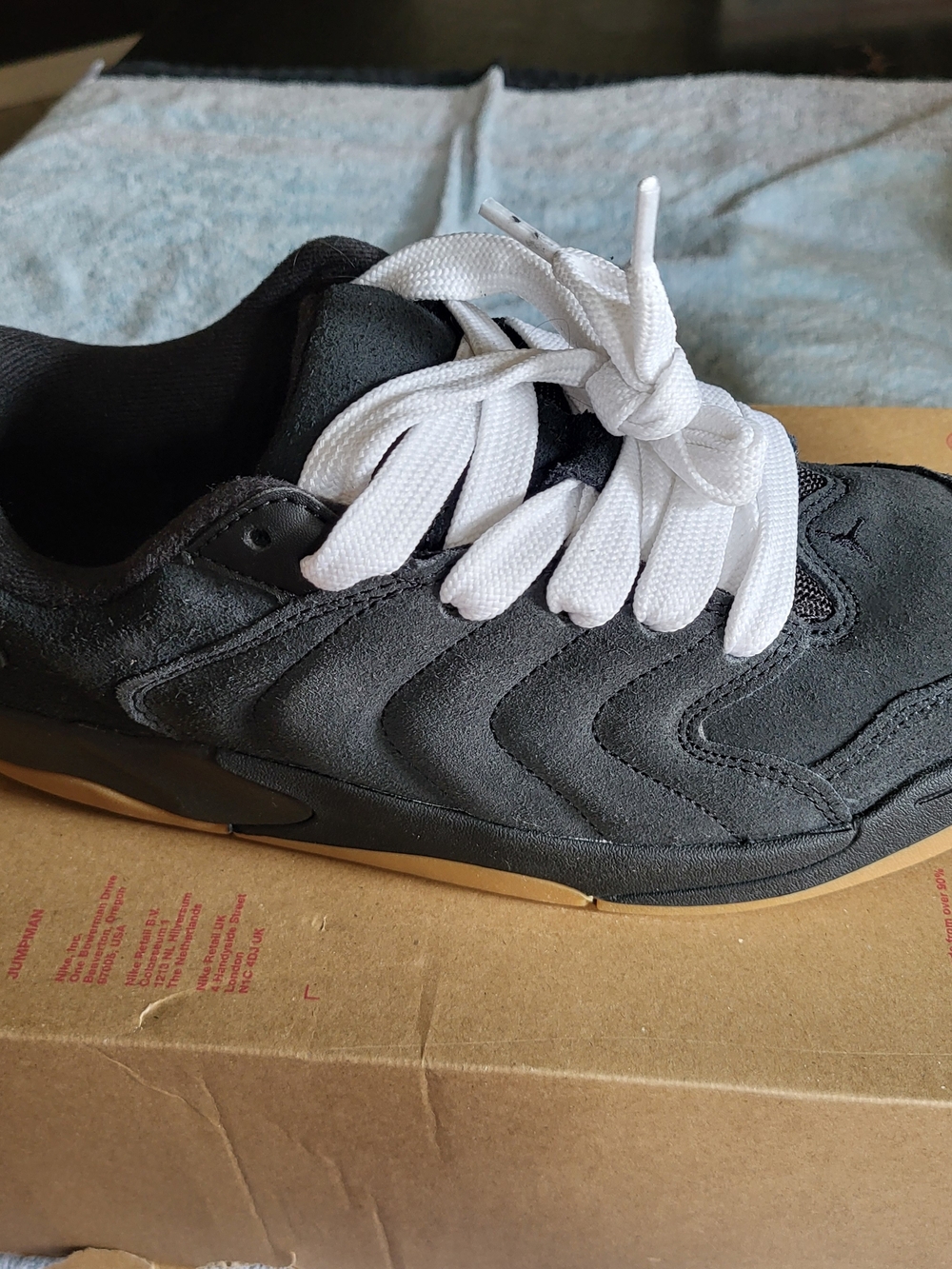 *NEW* Nike Air Jordan Session Shoes Black Gum Bottom Men’s Size 9.5 with Box
